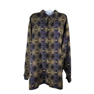 AVIREX HIDDEN BUTTON LONG SLEEVE SHIRT